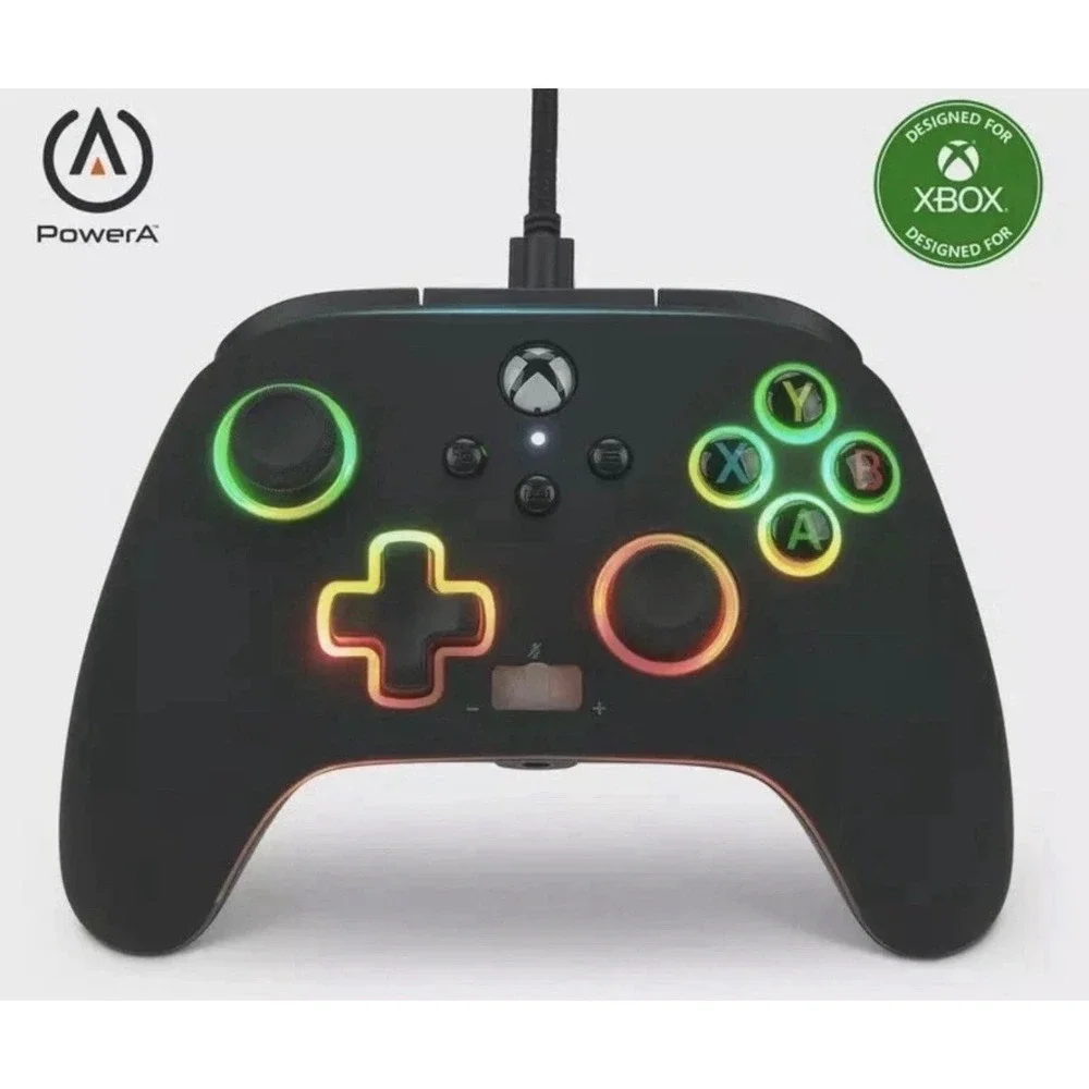 PowerA Spectra Infinity Enhanced Wired Controller Xbox Series X S One PC Black